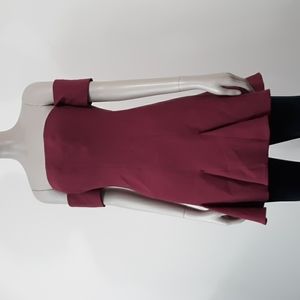 Cinq a Sept Cold Shoulder Sz 2 Elva Elderberry Dress